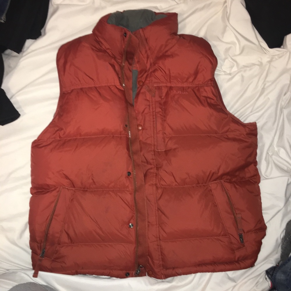 L.L Bean Red Vest ! FINAL SALE